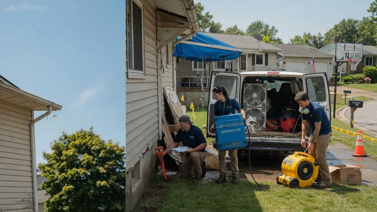 Ceiling Leak Cleanup in Grand Island, NY near me