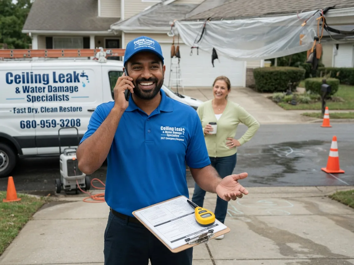 Ceiling Leak Cleanup Grand Island, NY FAQs